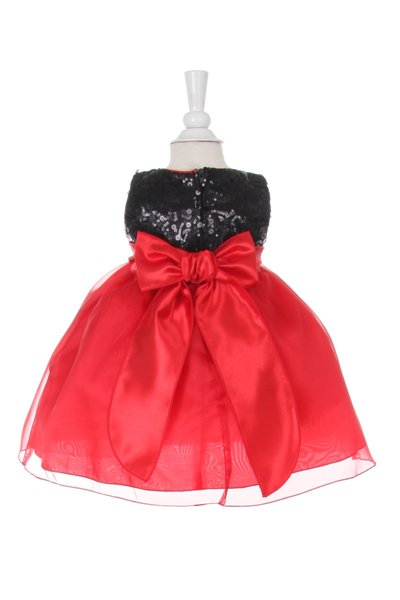 Kids sequin christmas dress